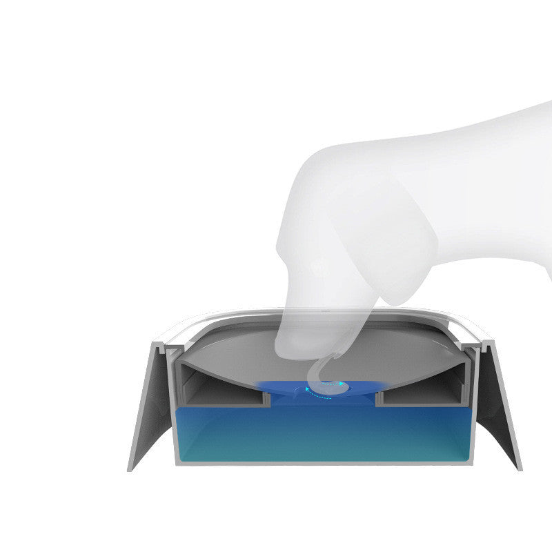 Portable Pet Water Bowl | Anti-Overflow Slow Feeder