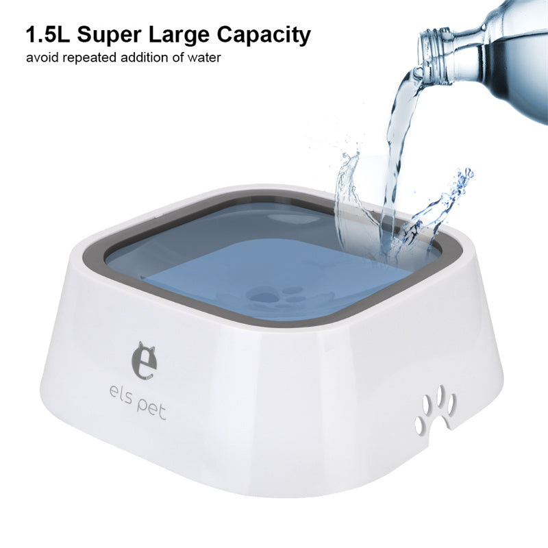 Portable Pet Water Bowl | Anti-Overflow Slow Feeder