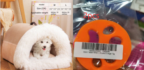 Autumn/Winter Portable Pet Nest | Cozy Dog & Cat Bed