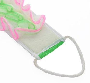 Long Nylon Bath Brush for Back & Body Scrubbing