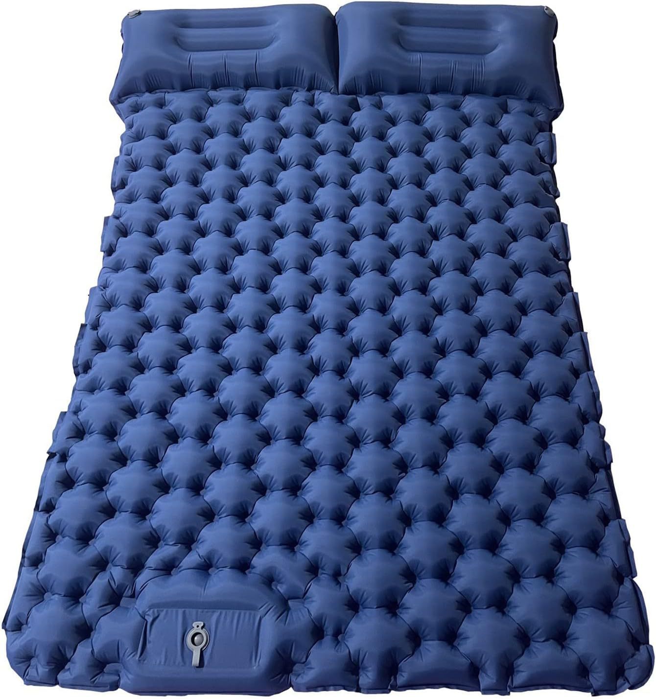Outdoor Inflatable Cushion Lightweight Portable Outdoor Camping Foot Step Moisture-proof Double Sleeping Mat Lunch Break Car Inflatable Mattress
