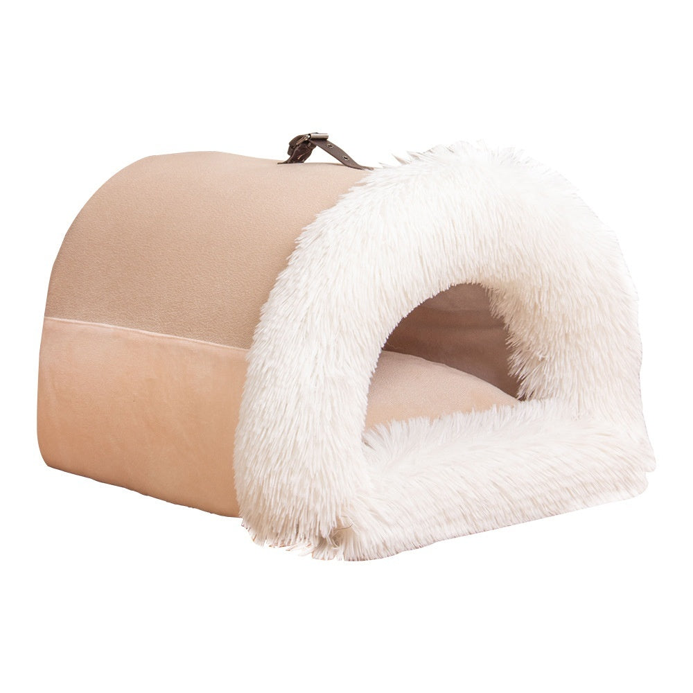 Autumn/Winter Portable Pet Nest | Cozy Dog & Cat Bed