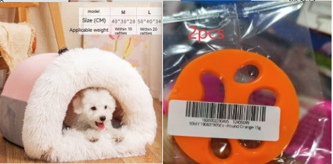 Autumn/Winter Portable Pet Nest | Cozy Dog & Cat Bed