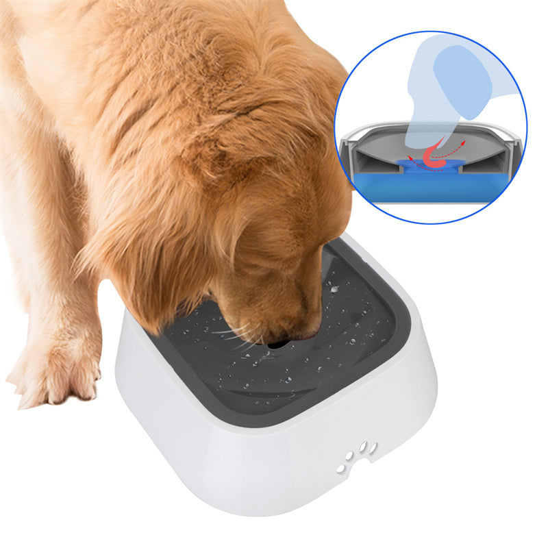 Portable Pet Water Bowl | Anti-Overflow Slow Feeder