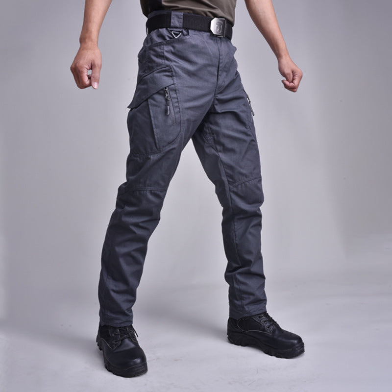 Outdoor Archon Tactical Pants Plaid Fabric IX9 City Special Service Pants Outdoor Class IX7 Multi-Pocket Overalls Men