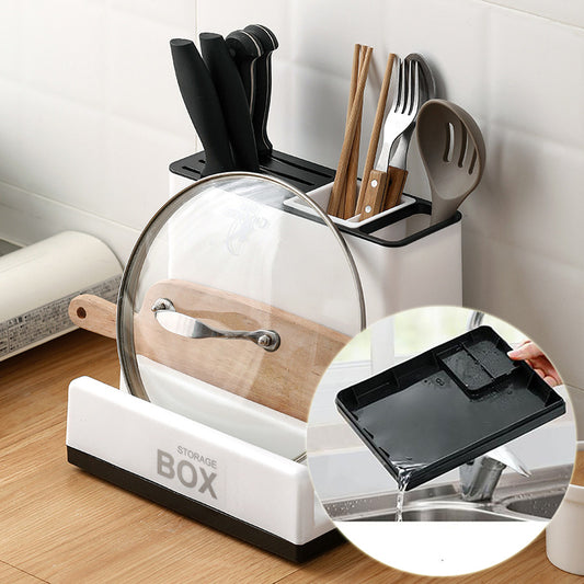 Kitchen Storage Rack for Knives & Utensils