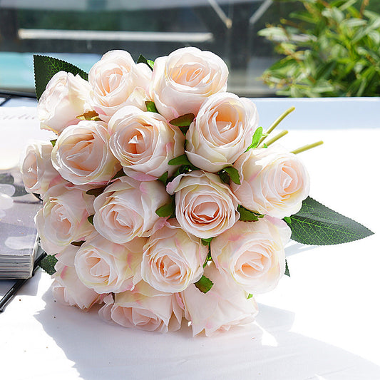 18 Bridal Hand Letter Rose Bouquet Simulation Flowers Fake Flowers