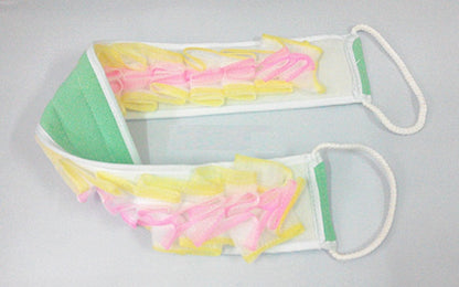 Long Nylon Bath Brush for Back & Body Scrubbing