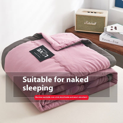 Summer Quilt Airable Cover Washed Cotton Duvet Double Thin