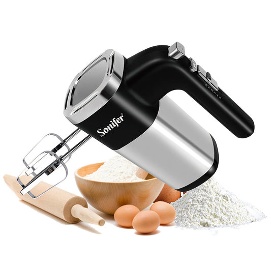 500W Electric Hand Mixer with 5 Speeds – Dough & Egg Beater (220V)