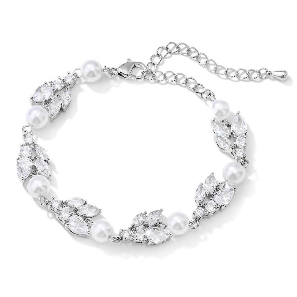 Light Luxury Micro Inlaid Zircon Girlfriends Jewelry