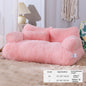 Warm Plush Pet Bed | Luxury Sofa for Cats & Puppies