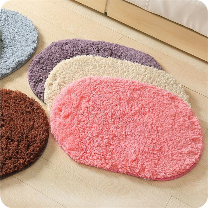 Household Oval Living Room Carpet Absorbent