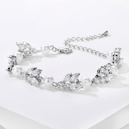 Light Luxury Micro Inlaid Zircon Girlfriends Jewelry