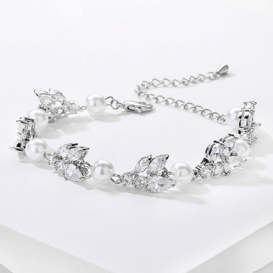 Light Luxury Micro Inlaid Zircon Girlfriends Jewelry
