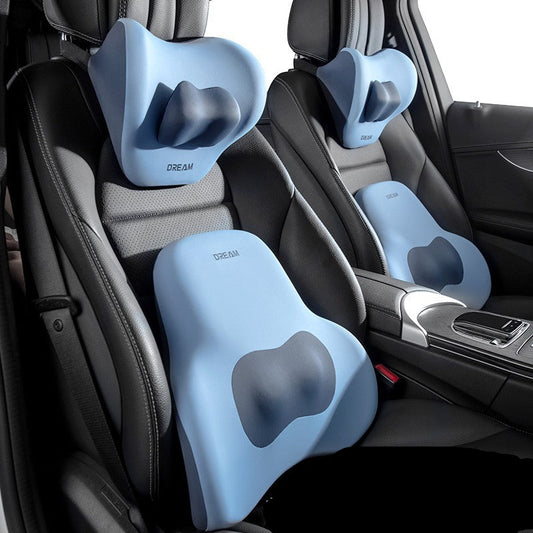 Car Headrest Car Car Seat Memory Foam Neck Pillow Neck Waist Cushion