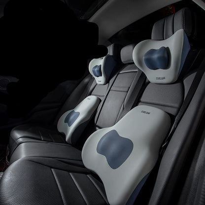 Car Headrest Car Car Seat Memory Foam Neck Pillow Neck Waist Cushion