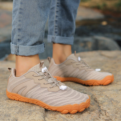 2024 Cross-border New Breathable Wide Last Shoes Men And Women Comfortable Soft Sneaker Outdoor Multi-functional Casual Shoes Wholesale