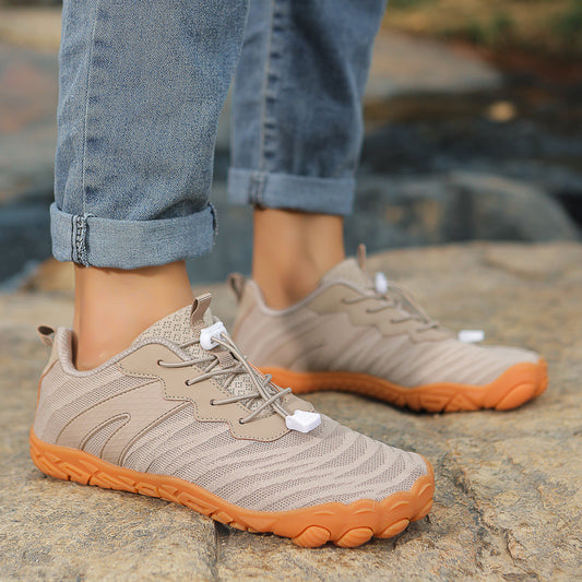 2024 Cross-border New Breathable Wide Last Shoes Men And Women Comfortable Soft Sneaker Outdoor Multi-functional Casual Shoes Wholesale