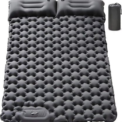 Outdoor Inflatable Cushion Lightweight Portable Outdoor Camping Foot Step Moisture-proof Double Sleeping Mat Lunch Break Car Inflatable Mattress