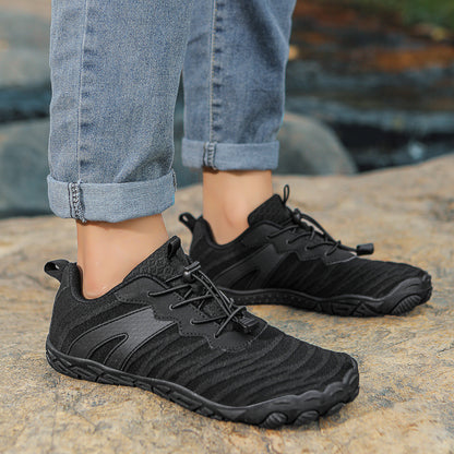 2024 Cross-border New Breathable Wide Last Shoes Men And Women Comfortable Soft Sneaker Outdoor Multi-functional Casual Shoes Wholesale