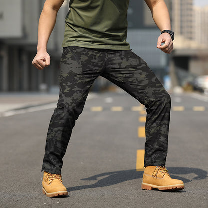 Outdoor Archon Tactical Pants Plaid Fabric IX9 City Special Service Pants Outdoor Class IX7 Multi-Pocket Overalls Men