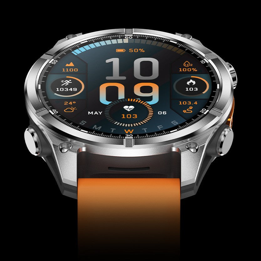 HD300 Bluetooth Smart Watch Outdoor Depth Waterproof Diving 30 M AMOLED Screen