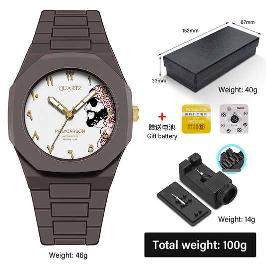 Watch Men&#039;s Advanced Sense Waterproof Women&#039;s Watch Explosions Plastic Men&#039;s Quartz Watch