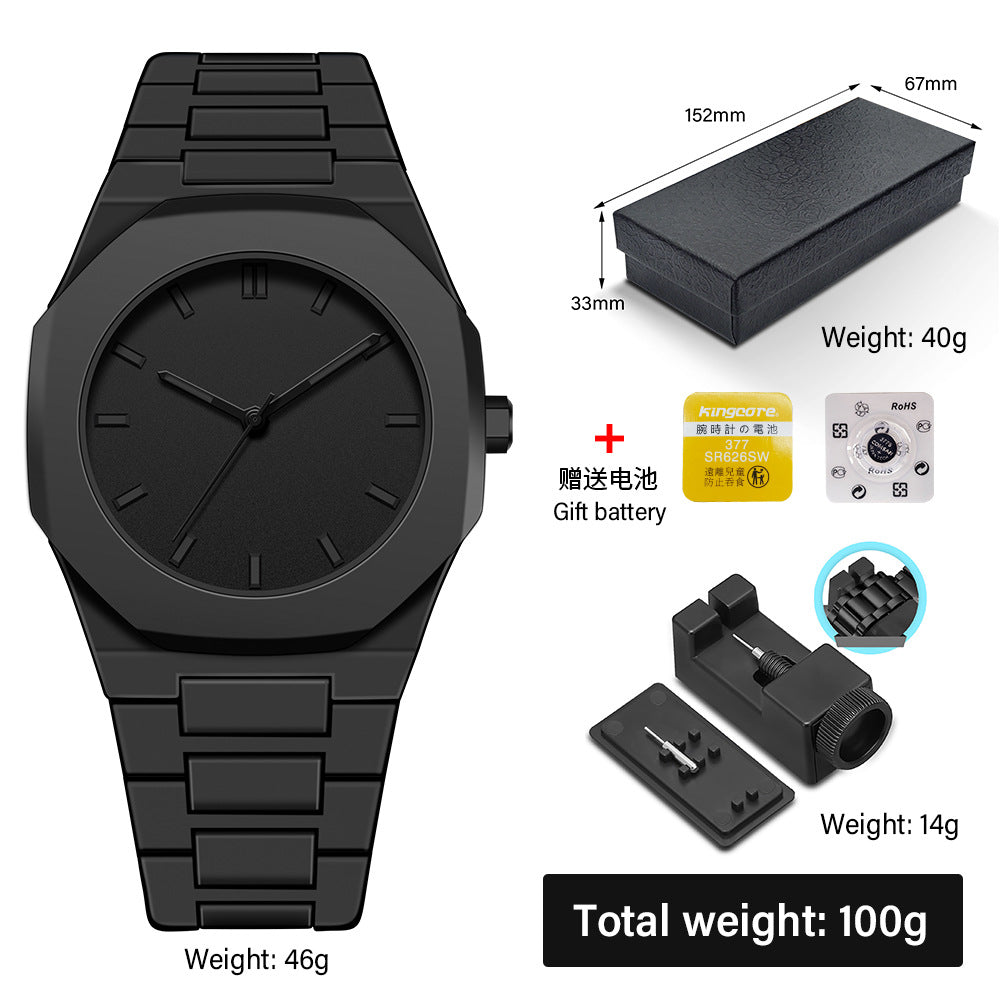 Watch Men&#039;s Advanced Sense Waterproof Women&#039;s Watch Explosions Plastic Men&#039;s Quartz Watch