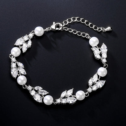 Light Luxury Micro Inlaid Zircon Girlfriends Jewelry