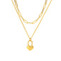 Zircon Heart & Star Choker Necklace – Wedding Gift
